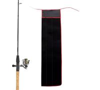 Générique Housse de Canne | Étui de Protection en Velours - Chaussette renforcée pour Canne - pour Lancer en étang, lac, Bateau, Kayak