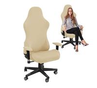 Générique Housse de Chaise de Bureau, Housse de Chaise d'ordinateur | Housses de de Bureau Ensemble de 4 - Protecteur de de Joueur Lavable, pour Salle d'étude, Salon, Chambre à Coucher