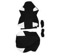 Generique Housse de Chaise de Jeu en Tissu maillé élastique Respirant et Protecteur, Housse réglable for Dossier et accoudoirs adaptée au Bureau et à l'ordinateur