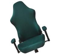 Generique Housse de Chaise de Jeu, Protection de Chaise de Bureau, avec Conception élastique et résistante aux Taches, Couverture complète for Ordinateur, Vert foncé