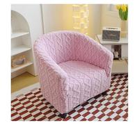 Générique Housse De Chaise Extensible en Flanelle Douce, Universelle, for Salon, Bar, Hôtel(Rose)