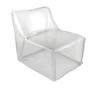 Générique Housse De Chaise Pouf en Forme d'animal - Grande Pochette Imperméable en PVC, Solution De Rangement pour Jouets en Peluche, Organisateur De Peluches Transparent, Sac De Siège