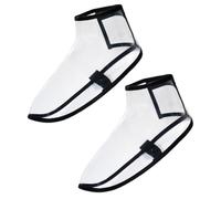 Générique Housse de Chaussure de Barbier Couvre-chaussures PVC | Accessoire de Coiffure Pratique et Mode, pour Homme, Protège les Chaussures des Cheveux Coupés