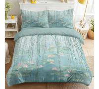 Générique Housse de Couettes Océan Nature Parure de Lit 4 Pièces Corail Tortue Coquillage, Microfibre Modèle de Ensemble de Beige Literie avec 2 Taies d'oreillers et 1 Drap Housse de lit 240 x 220 cm