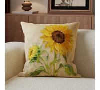 Générique Housse de Coussin 60x60 Plush Court Doux Impression Double Face