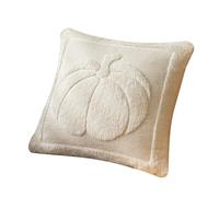 Générique Housse de Coussin Citrouille d ' Halloween, taie d ' Oreiller Imitation Cheveux de Lapin, Accent d ' Automne pour canapélit, Festival, taie d ' Oreiller d ' Halloween