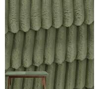 Générique Housse de Coussin de Banc Rayure Velours Vôtelé for Intérieur/Extérieur, Cuisine, Tatami, Jardin, 5 cm D'épaisseur, Housse de Banc Antidérapante avec Fermeture éclair(Vert,130x40x5cm)