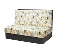 Générique Housse de Coussin de Siège de Caravane Ensemble Extensible antidérapant Banquette de canapé pour Camping-Car 1 Housses de Dossier + 1 Housses de Banquette (Herb)