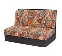 Générique Housse de Coussin de Siège de Caravane Ensemble Extensible antidérapant Banquette de canapé pour Camping-Car 1 Housses de Dossier + 1 Housses de Banquette (Geometric 3)