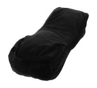 Générique Housse de Coussin de U Extensible pour Oreiller Cervical Noir, Taie D’oreiller Remplaçable pour Salon de Beauté, Coussin de Soutien pour Extensions de Cils, Massage et Relaxation