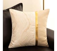 Générique Housse de Coussin Lot de 4 LinDoré 65x65 CM