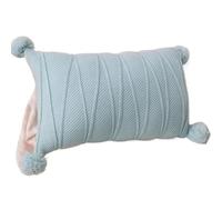 Générique Housse De Coussin Pompons Rectangle
