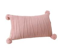 Générique Housse De Coussin Pompons Rectangle