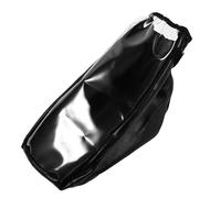Générique Housse de manette pour fauteuil roulant électrique noire avec design transparent, matériau PU et PVC, adaptée à divers scénarios d'usage