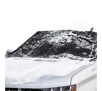 Générique Housse de Neige pour Voiture,Housse de Pare-Brise Anti-Neige pour Voiture | Protection Solaire Anti-UV Et Imperméable Contre Pluie Neige Gel Et Chaleur Hivernale Extérieure