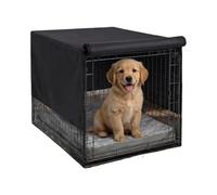 Générique Housse de Niche pour Chien - Abat-Jour en Tissu Oxford imperméable, Couverture de Caisse, Protection Solaire, Tissu, Accessoires de Cage pour Animaux de Compagnie | Enceinte de Sommeil de