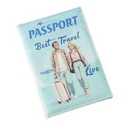 Générique Housse De Passeport Portefeuille de Porte-Cartes | Accessoires Passeport Imperméable Porte Carte et Embarquement pour Étudiants Hommes