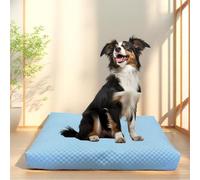 Générique Housse de pour Chien Remplacement Lavable,Alèze Rafraîchissante pour Lit Chien - Drap Amovible et Lavable pour Temps Chaud,Réduction de Chaleur pour Parc Cage Chenil d'Intérieur Extérieur