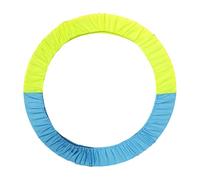 Générique Housse de Protection élégante et Professionnelle pour Anneaux de Gymnastique Rythmique, Anneaux de 60 à 85 Cm, Bleu et Jaune
