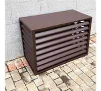 Générique Housse de Protection en Aluminium pour climatiseur et Pompe à Chaleur, idéale pour Les climatiseurs extérieurs Mini-Split. Robuste et antivol, Elle Convient Parfaitement aux Jardin