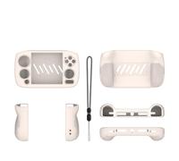 Générique Housse de Protection en Silicone pour ANBERNIC RG CubeXX, Console de Jeux Protection Contre Les Chutes Couleur Unie Simple Accessoires de Jeu (Blanc)