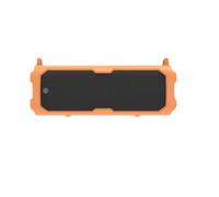 Générique Housse de Protection en Silicone pour Haut-Parleur pour Xiaomi Sound Party, Étui de Protection de Voyage avec Bandoulière (Orange)