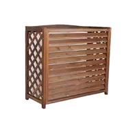 Générique Housse De Protection Extérieure en Bois Massif for Climatiseur Split, Écran, Unités Extérieures(115x54x95cm)