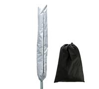 Générique Housse de Protection imperméable pour étendoir Parapluie d'extérieur - Polyester résistant au Soleil, à la Pluie et à la poussière - pour Patio et séchoir Pliable(Silver,200 * 30 * 30cm)