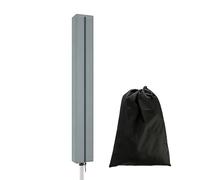 Générique Housse de Protection imperméable pour étendoir Parapluie d'extérieur - Polyester résistant au Soleil, à la Pluie et à la poussière - pour Patio et séchoir Pliable(Gray,200 * 30 * 30cm)