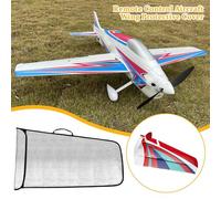 Générique Housse De Protection pour Aile d'avion RC | Enveloppe Imperméable à Couche Bulle pour Modèle - Protection D Aile avec Poignée,pour Le Transport, Le Stockage Et L'Exposition des Modèles