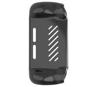 Générique Housse de Protection pour ANBERNICK RG 406H Game Handheld TPU Étui Transparent Coque de Protection à Dissipation Thermique Tout Compris pour Ordinateur de Poche RG 406H (Transparent Gray)