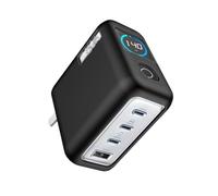 Générique Housse de Protection pour Chargeur Anker Zolo 140W Housse de Protection Contre la poussière (Black)