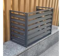 Générique Housse de Protection pour climatiseur extérieur, abri Poubelle en Aluminium, Panneaux de clôture autoportants pour Occultation, Housse de Protection pour condenseur, Housse pour Un