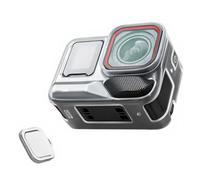 Générique Housse de Protection pour Insta360 Ace Pro 2 Étui en TPU Étui Anti-poussière et Anti-Chute avec Capuchon d'objectif Accessoires pour Caméra d'action (Transparent)