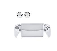 Générique Housse de Protection pour Playstation Portal, Housse de Protection en Silicone avec Grip et kit d'accessoires pour Playstation Portal (Blanc)