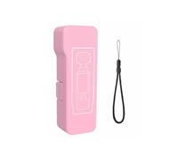 Générique Housse de Protection pour Pocket 4-Housse de Rangement Antichoc, Résistante aux Rayures et à la Poussière avec Support et Dragonne, Étui de Transport Portable à Coque Rigide (Short Pink)