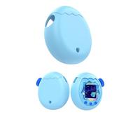 Générique Housse de Protection Souple en Silicone Liquide résistante aux Chutes, Jolie Housse de Protection antidérapante Console de Jeux pour Tamagotchi Paradise et Ses Accessoires (Bleu)