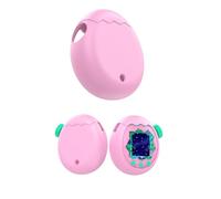 Générique Housse de Protection Souple en Silicone Liquide résistante aux Chutes, Jolie Housse de Protection antidérapante Console de Jeux pour Tamagotchi Paradise et Ses Accessoires (Rose)
