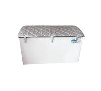 Générique Housse de Protection Universelle for réfrigérateur, avec Feuille d'aluminium et Aimant, Protection Solaire for congélateur et Armoire de Stockage à Froid, 50 x 50 cm(165x80cm)