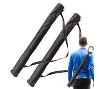 Générique Housse de Rangement Parapluie - 2 Pièces Étui Portable Imperméable avec Sangle D'Épaule - Manchon De Parapluie | pour Plage Patio Pêche Voyage Pluie Camping Randonnée Sac À