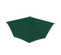 Générique Housse De Rechange pour Balcon Terrasse Parasol, Auvent Bâche De Remplacement Semi-Circulaire 270 300cm 5Baleines, Imperméable Tissu UV30+, Jardin Toile Parapluie Canopy Cover(Green,2.7m)