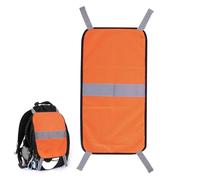Générique Housse de sécurité haute visibilité - Panneau de sac à dos orange | flamboyant, équipement d'extérieur, bandes réfléchissantes | Aventure Randonnée Alpinisme Trekking Camping Protection pour Se