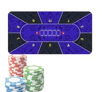Générique Housse de Table de Jeu, Housse de Table de Poker | Tapis de Poker Texas Holdem 120x60cm - Couvertures de de Cartes antidérapantes pour soirée de, collectes de Fonds, rassemblements, soirée