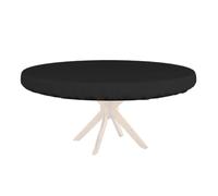 Générique Housse de Table Ronde Adjustable - Réutilisable et Portable Protection de Table,Protection de pour Pique-Nique | Intérieur Plage Camping BBQ Repas Extérieur Terrasse Balcon Fête
