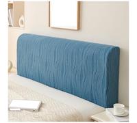 Générique Housse De Tête De Lit De Qualité Supérieure, Housse De Dossier Rembourrée en Peluche Courte Super Douce for Lit Double Et Simple - Protection Anti-poussière(Blue,210cm)