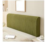 Générique Housse De Tête De Lit De Qualité Supérieure, Housse De Dossier Rembourrée en Peluche Courte Super Douce for Lit Double Et Simple - Protection Anti-poussière(Dark Green,200cm)