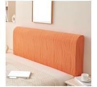 Générique Housse De Tête De Lit De Qualité Supérieure, Housse De Dossier Rembourrée en Peluche Courte Super Douce for Lit Double Et Simple - Protection Anti-poussière(Orange,200cm)