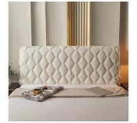 Générique Housse De Tête De Lit De Qualité Supérieure, Housse De Protection Anti-poussière Tout Compris, Douce Et Confortable for La Décoration De La Chambre À Coucher(Cream,200 cm)