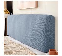 Générique Housse De Tête De Lit De Qualité Supérieure, Housse De Protection Universelle Anti-poussière Élastique De Couleur Unie, Housse De Tête De Lit Douce Et Moelleuse(Blue,200cm)