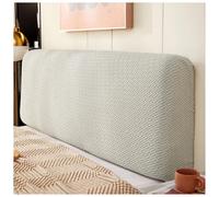 Générique Housse De Tête De Lit De Qualité Supérieure, Housse De Protection Universelle Anti-poussière Élastique De Couleur Unie, Housse De Tête De Lit Douce Et Moelleuse(Light Grey,200cm)